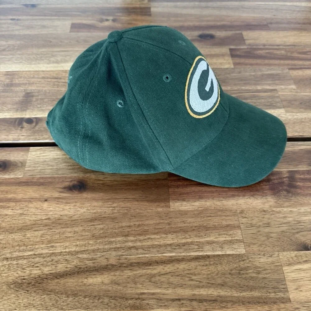 Light Up‎ Green Bay Packers Hat Vintage Logo 7 Cap Adjustable Working Watch Vid